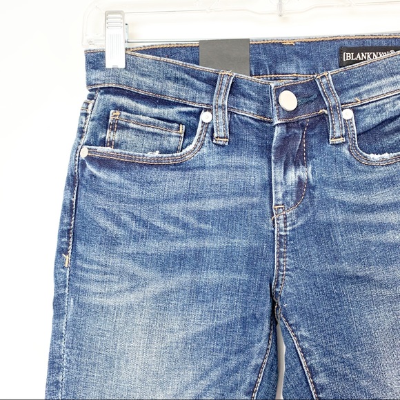 NWT BLANKNYC The Reade Stagger Hem Skinny Jeans - Picture 4 of 6